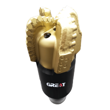 4 Blades Matrix Steel Body PDC Drill Bit