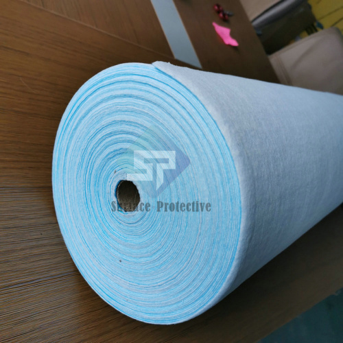 Rollo protector de piso de madera dura de plástico transpirable