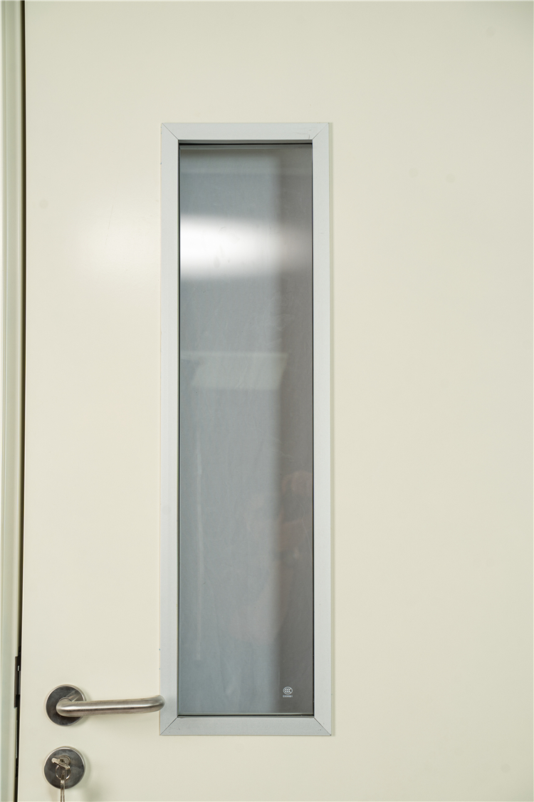 New Production Monolithic Tempered Glass Hospital Medical Door