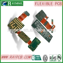 Rigid flex PCB in 2 Layers, Base made of FCCL