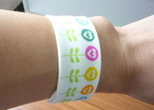 Durable Custom Rubber Wrist Bands For Teenagers