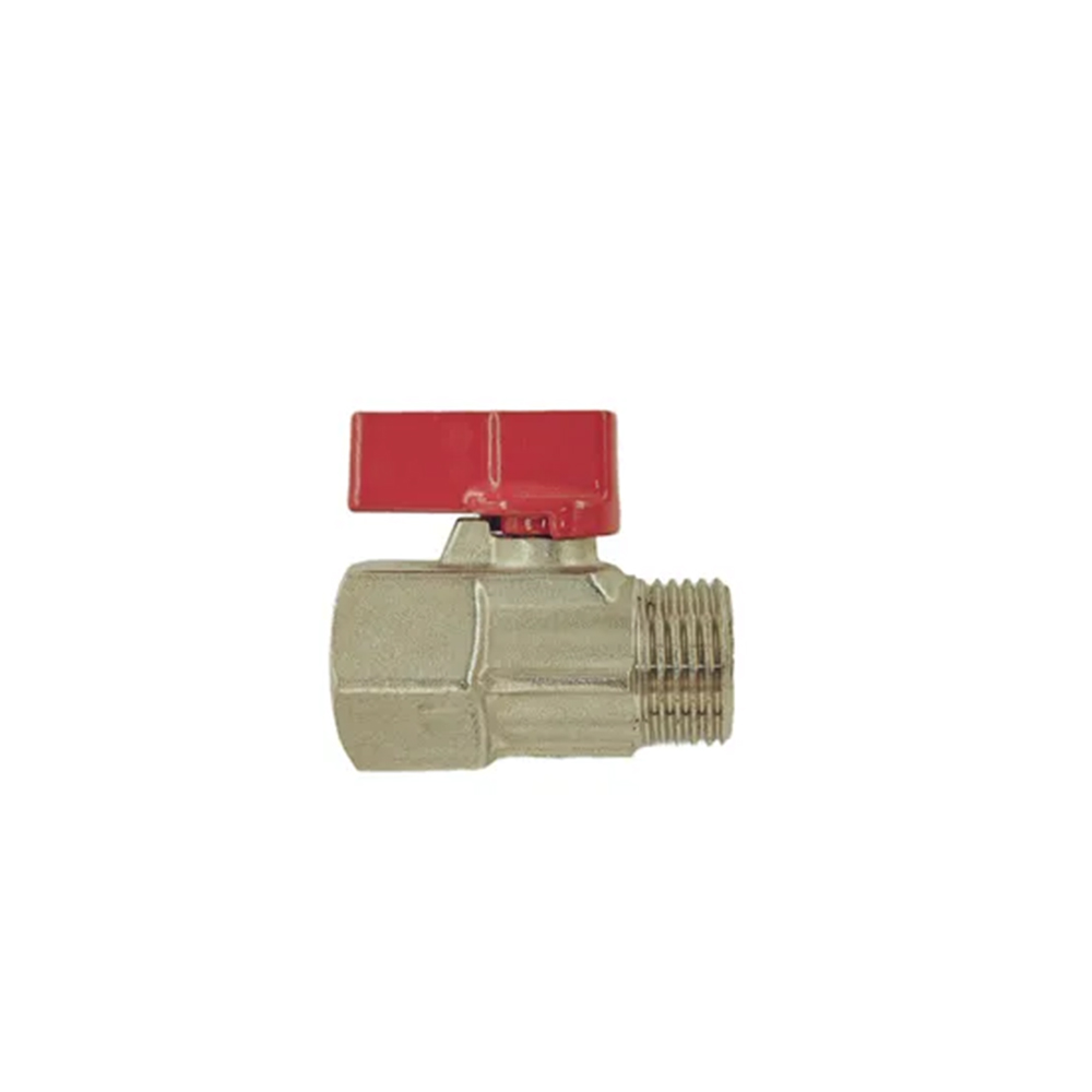 Uso dell'acqua con valvola a sfera cromata con filettatura mini2 Mini Thread Chrome Ball Valve Water Use2