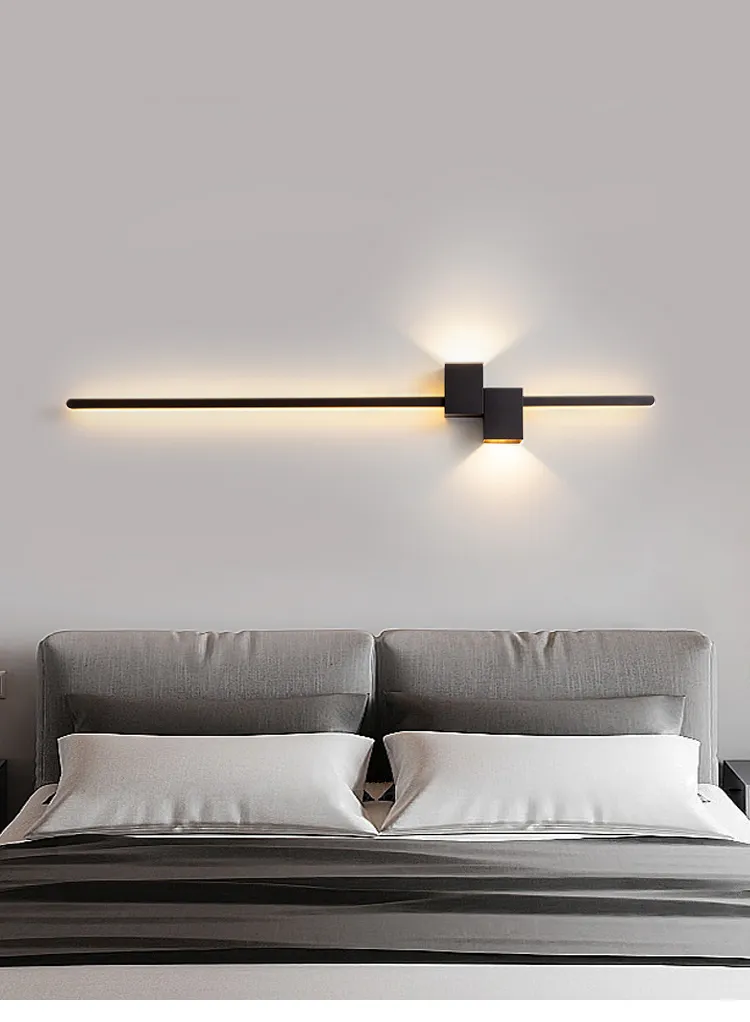Minimalist Strip Wall Lamp, Background Wall Lamp, Nordic Corridor Lamp