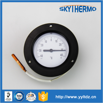 remote reading dial plastic cover HVAC capillary thermometer