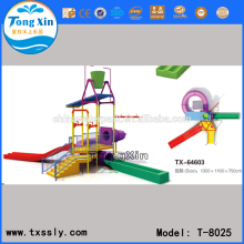 Children's outdoor water park slide spiral,water park playground