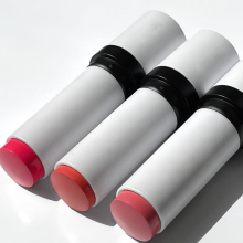 Customizable Vegan Cheek Cream Blush Stick with Brush