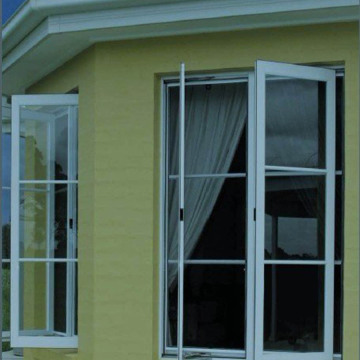 tempered glass new design aluminum window casement window material