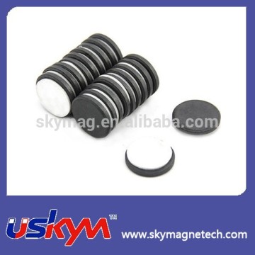 ferrite magnet with adhesive sticker