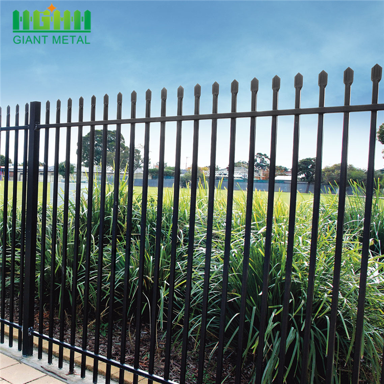 durable cheap zinc  Steel picket fence