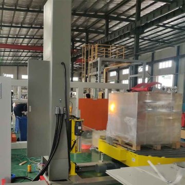 Automatic Top Press Stretch Wrapper