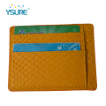 Pemegang kartu kredit dompet kulit desain terbaru ysure