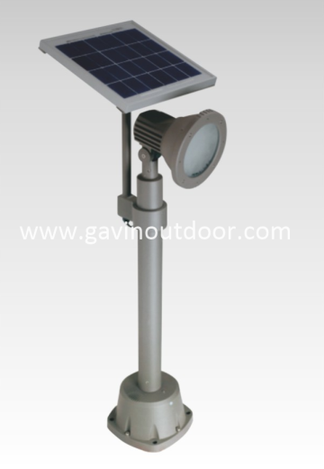 Solar lawn bollard aluminium bollard