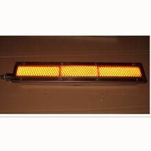 Ceramic catalytic infrared gas burner heater for bbq and roasties grills