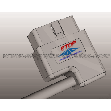 OBD Diagnostic Connector För Automobile