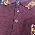 custom embroidered logo mix colors athletic polo