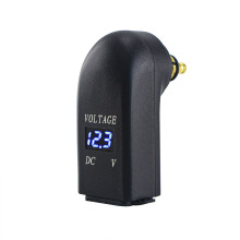 Motorcycle Dual USB Charger with LED Voltmeter for BMW/Triumph/Hella
