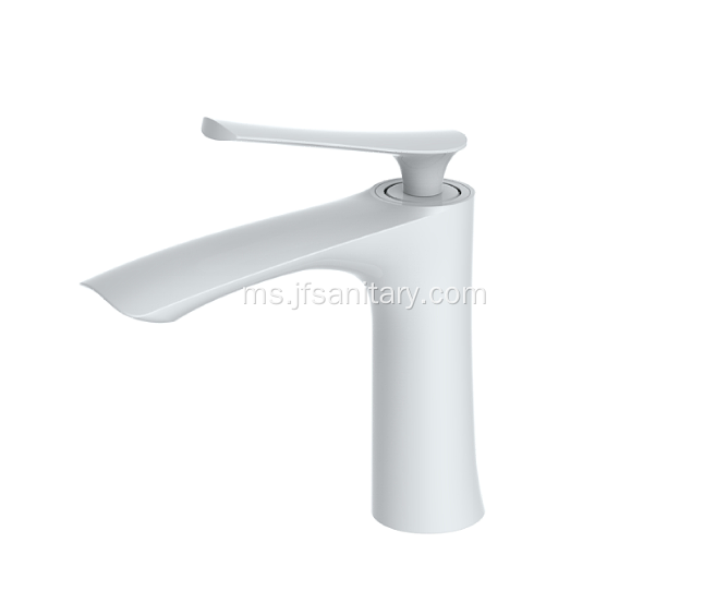 Hot menjual tembaga kecil Basin Basin Faucet putih