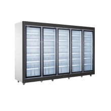 Hot Sale Glass Door Refrigerator Freezers