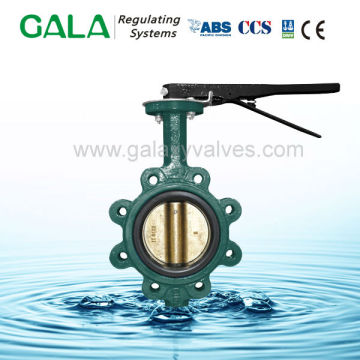 full lug type hand wheel butterfly valve dn50