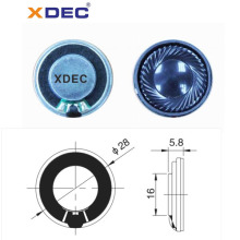 28mm Pattern Film Portable Audio Mylar Speaker