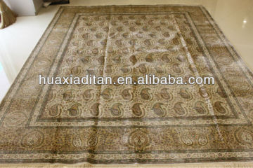 handmade Persian silk carpet rugs