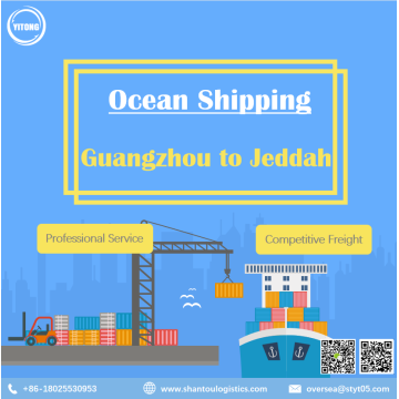 Frete oceânico de Guangzhou para Jeddah