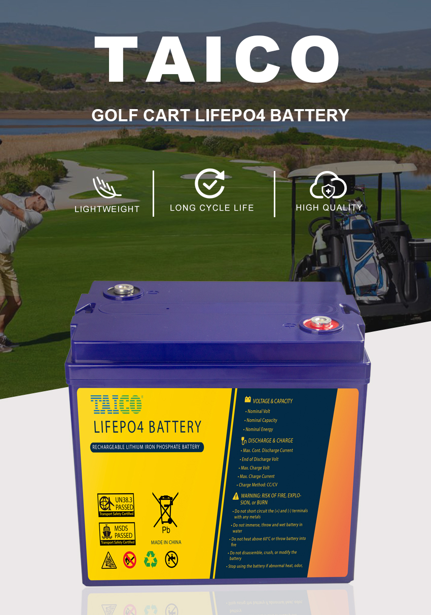 lithium lifepo4 48v 35ah battery for RV solar system yacht golf carts storage and car