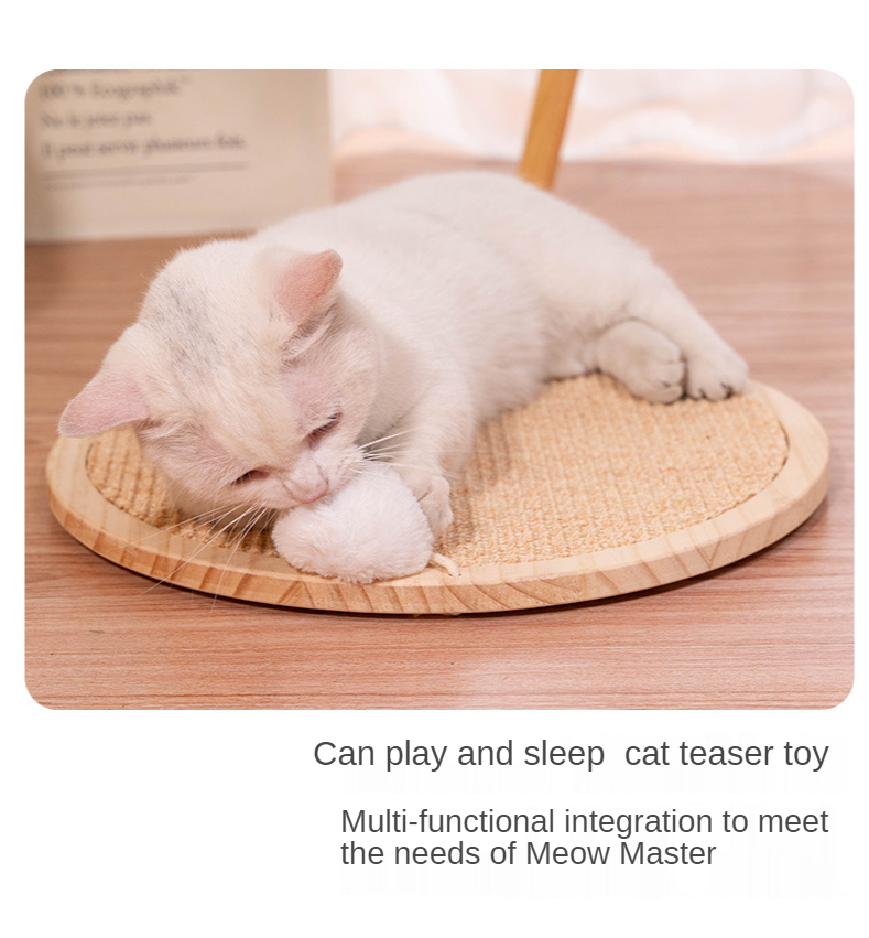 Manufacturer Wholesale Cat Scratcher Cat Toy Sisal Large and Small Cat Litter Wear-resistant Cat Claw Board Pet Supplies