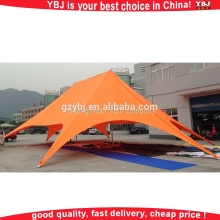2016 YBJ new design fabric tent shade structure/star shade tents for sale