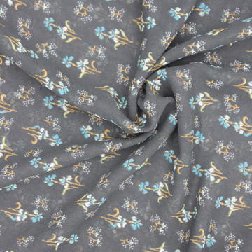 Wholesale super patchwork rolls crepe chiffon printed fabric