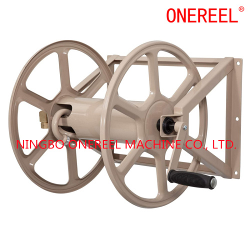 Mount Wall Garden Metal Reel