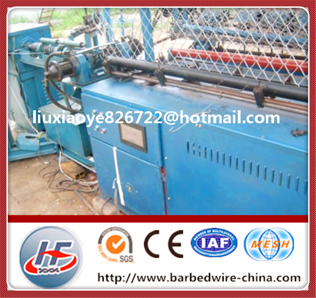 New Design Automatic Diamond Wire Mesh Fence Equipment,Fully-automatic Chain Link Fencing Machine