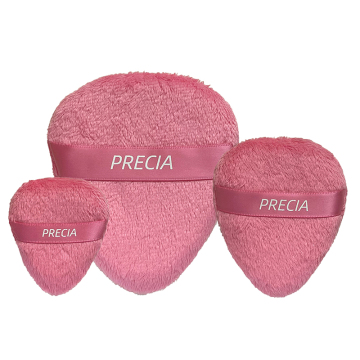 Pinkz Pink Drop Shape Powder Puff