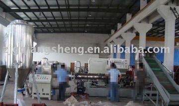 PE PP film compress granulating line