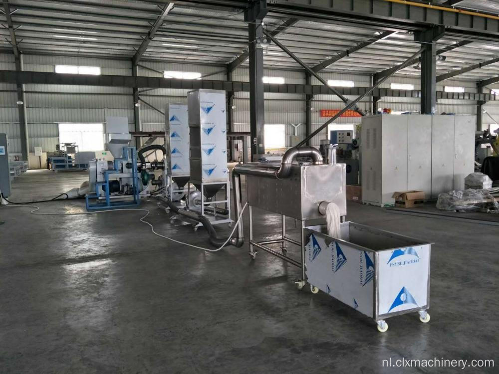 Stretchfilm gerecyclede granulator