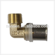 Elbow pex copper fitting