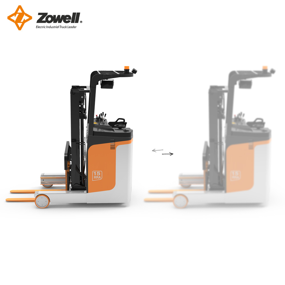 1.5t 1.8t Electric Reach Truck with Side Shift
