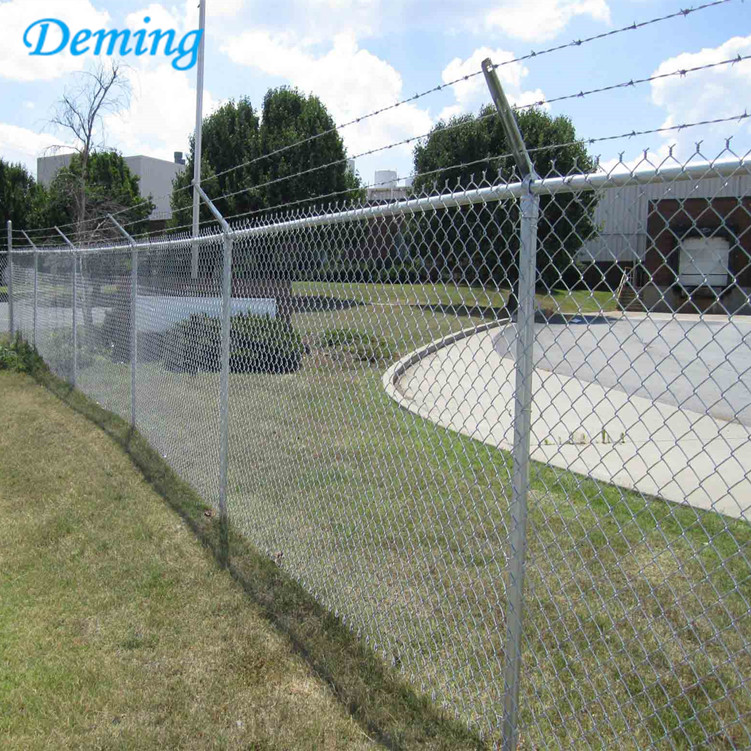 Direct Factory supply galvanized heavy chain link fence