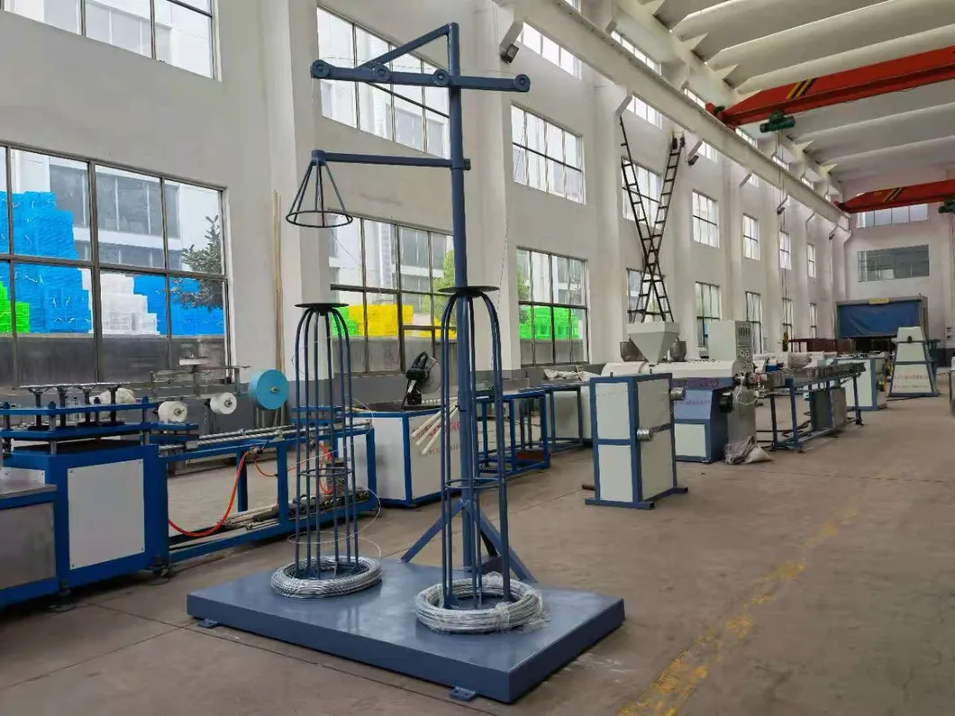 PVC Extrusion Wire Coating Machine Extrusion Machine