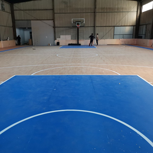 Surface in legno da 8 mm PVC Vinyl Basketball Pavimenti