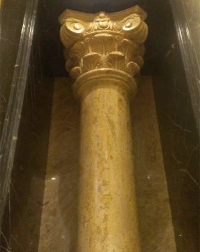 travertine columns,travertine pillars,travertine palisades for home decoration