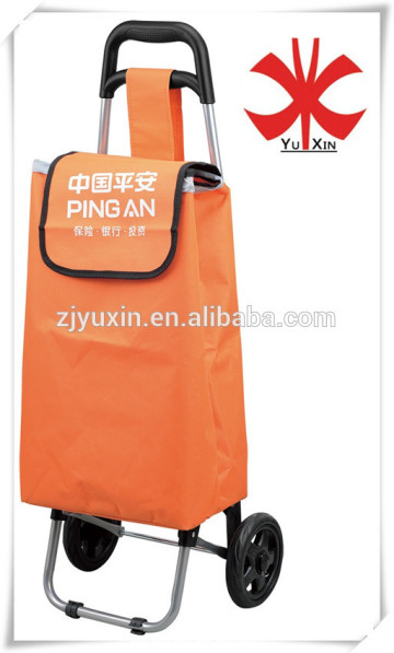 Vegetable trolley shopping bag for promotion/supermarket shopping trolley bag