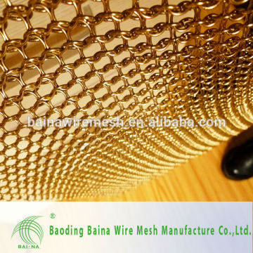 Ring mesh curtain decorative,metal ring mesh screen