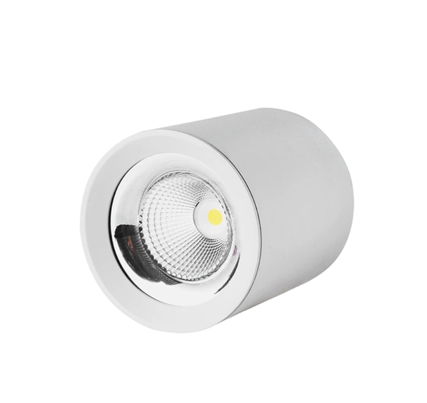 Indoor cylindrical ceiling light