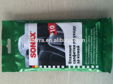 OEM Hot Sale Disposable car wet wipe /wet cotton towel single pack wet wipes
