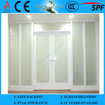 3-12mm Plain Frosted Glass