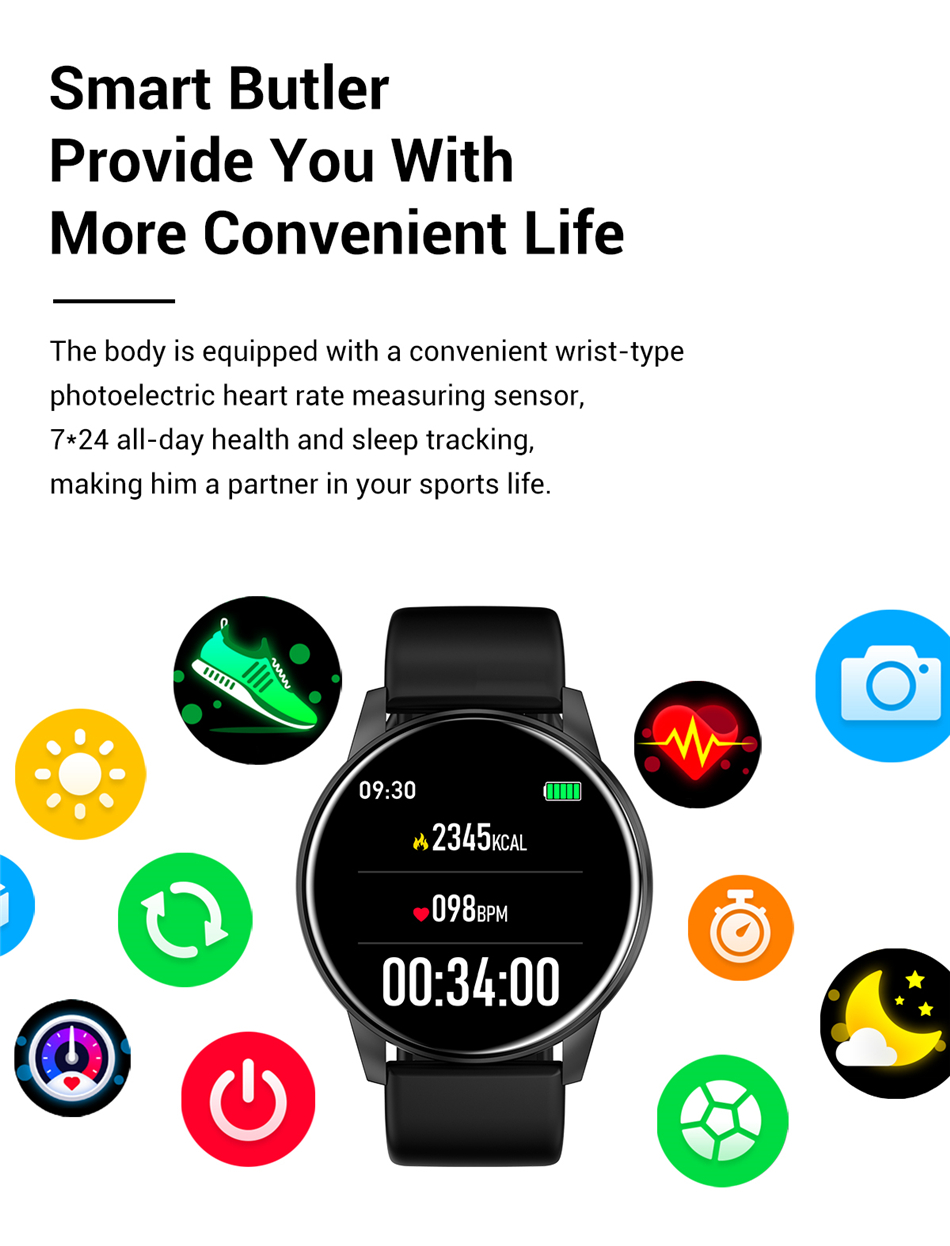 Smart Watch IOS Android Men Women Sport Watch Pedometer Fitness Bracelet Watches for Phone