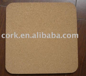 eco-friendly cork tablemat heat-insulation