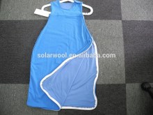 Blue double layer wool sleeping bag
