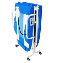 foldable infrared heated jade massage bed with tapping massage